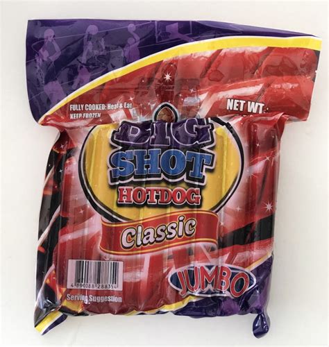 jumbo hotdog price philippines|Big Shot Classic Hotdog Jumbo 1kg .